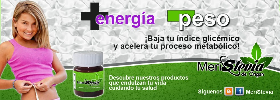 Stevia sirve para bajar de peso